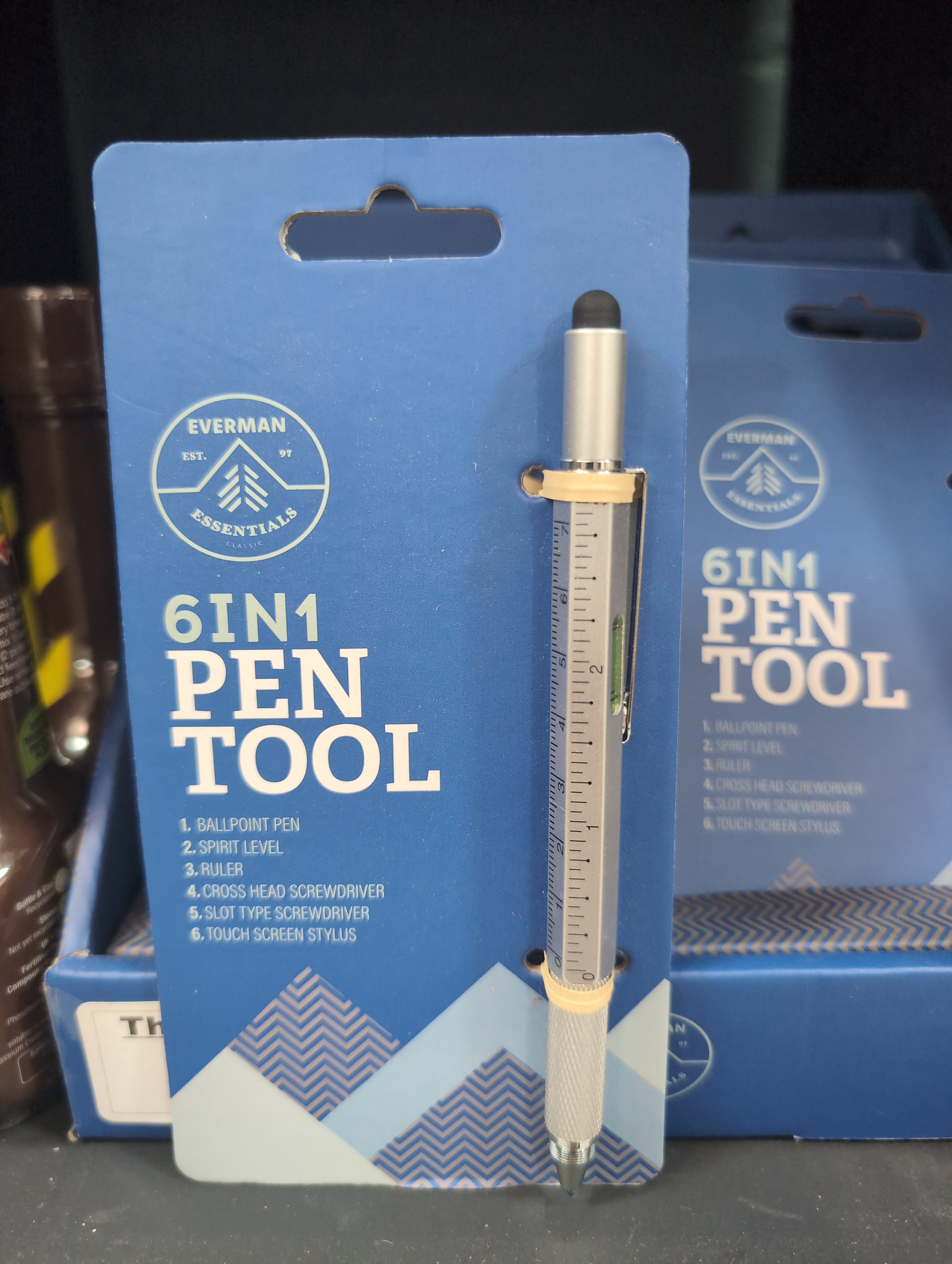 6 In 1 Pen The Man's Club 6-in-1 Pen Tool