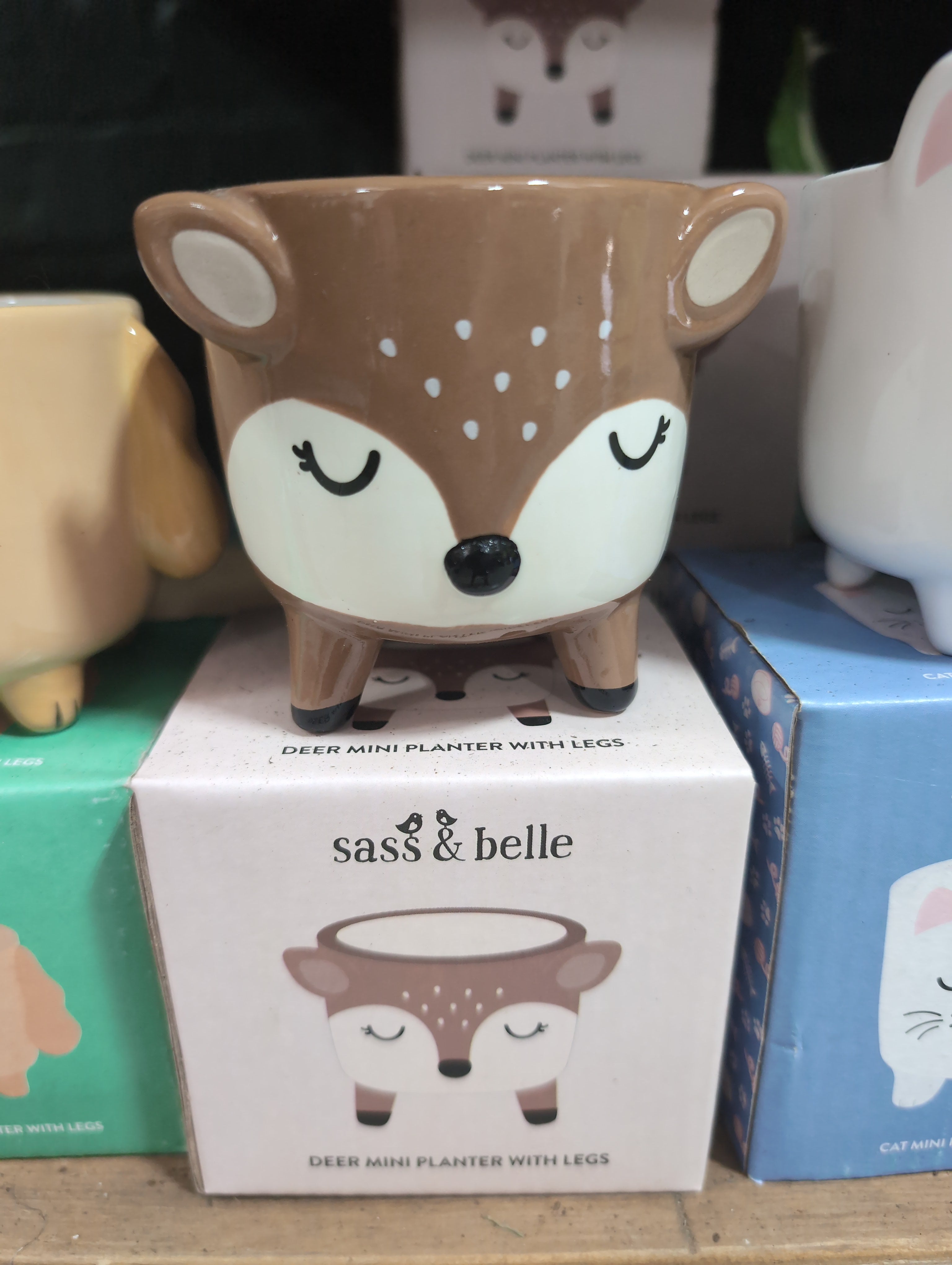 Mini Deer Planter on Legs